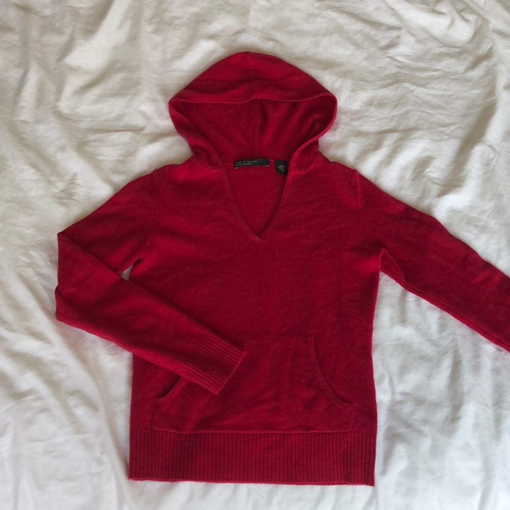 Lord & Taylor Cashmere Hoodie